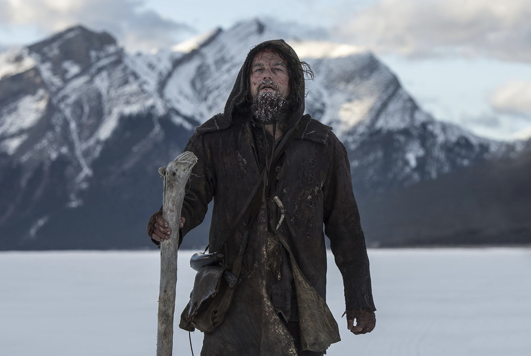 Leonardo DiCaprio in The Revenant