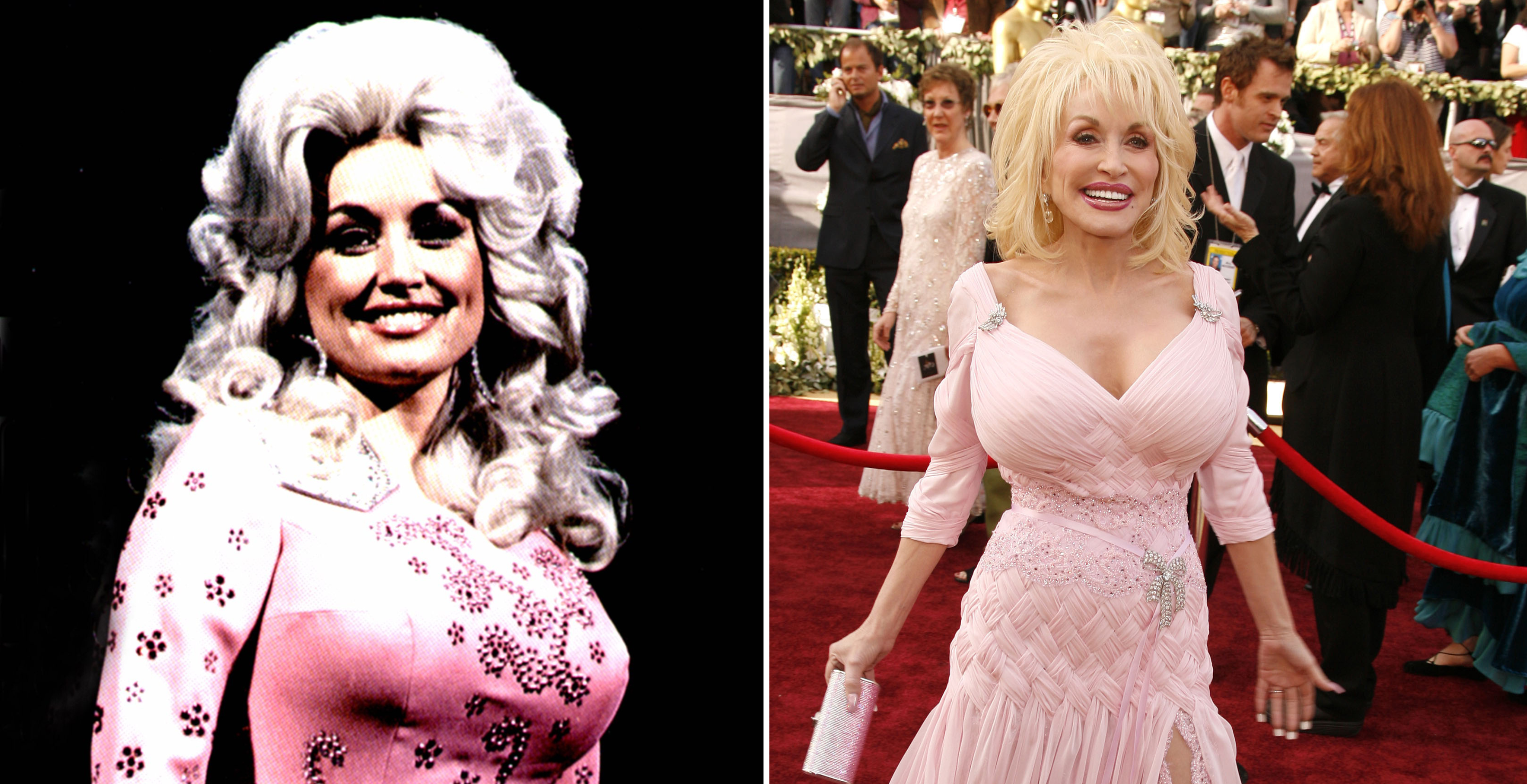 UNSPECIFIED - JANUARY 01: (AUSTRALIA OUT) Photo of Dolly PARTON and Dolly Parton, nominee Best Song for "Travelin? Thru" from "Transamerica."