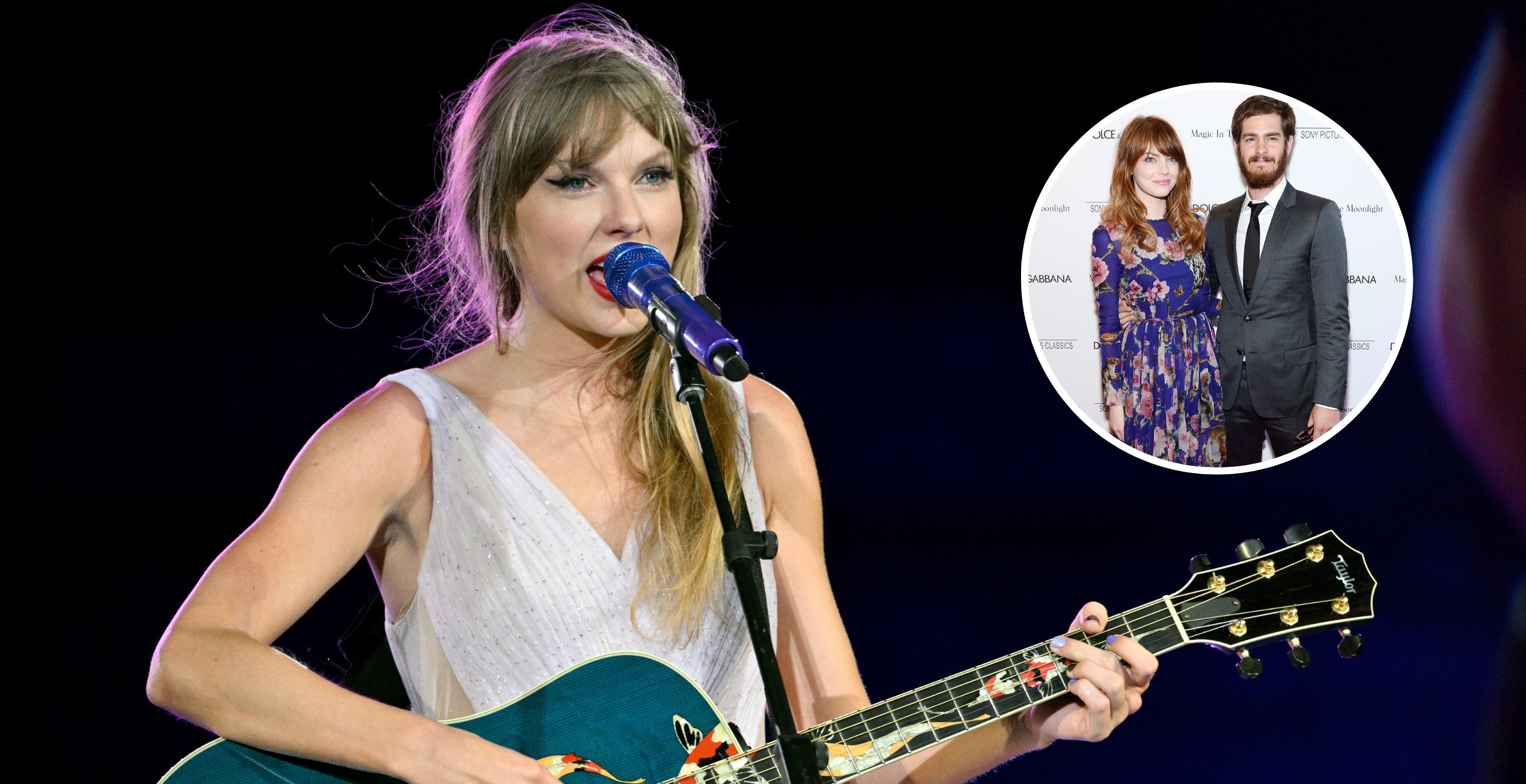 Taylor Swift/ Emma Stone and Andrew Garfield