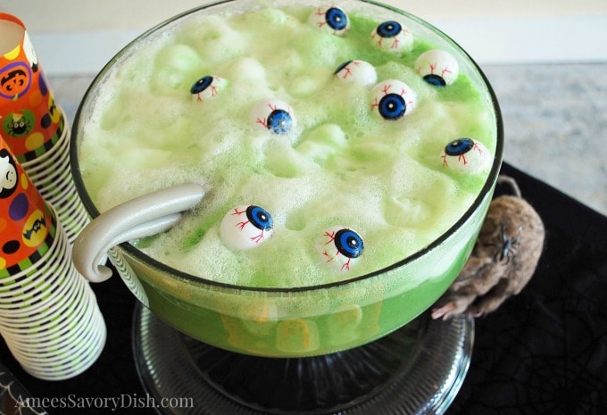 Amee's Savory Dish recipe for witch's brew punch