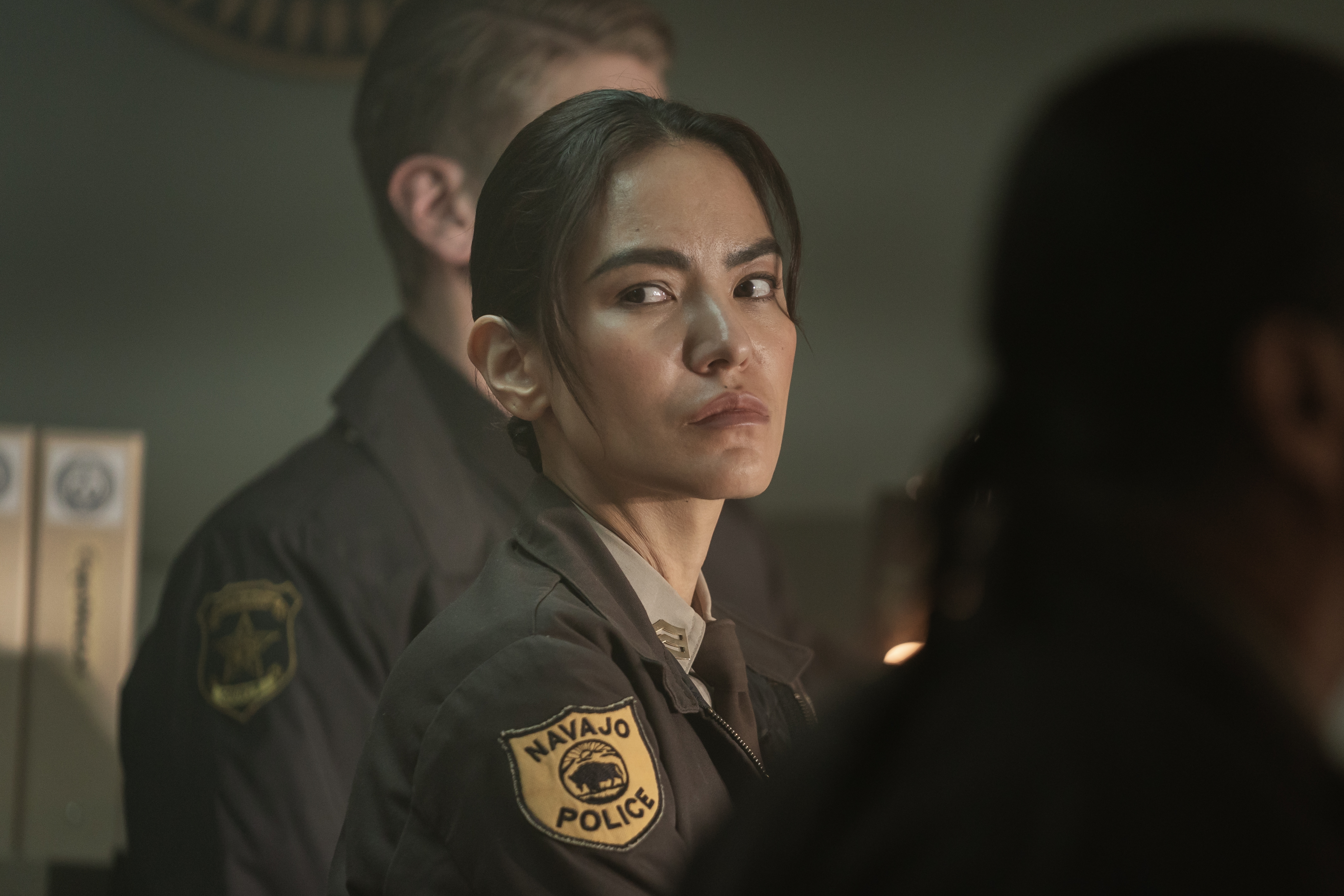 Jessica Matten as Sgt. Bernadette Manuelito - Dark Winds _ Season 2, Episode 3 