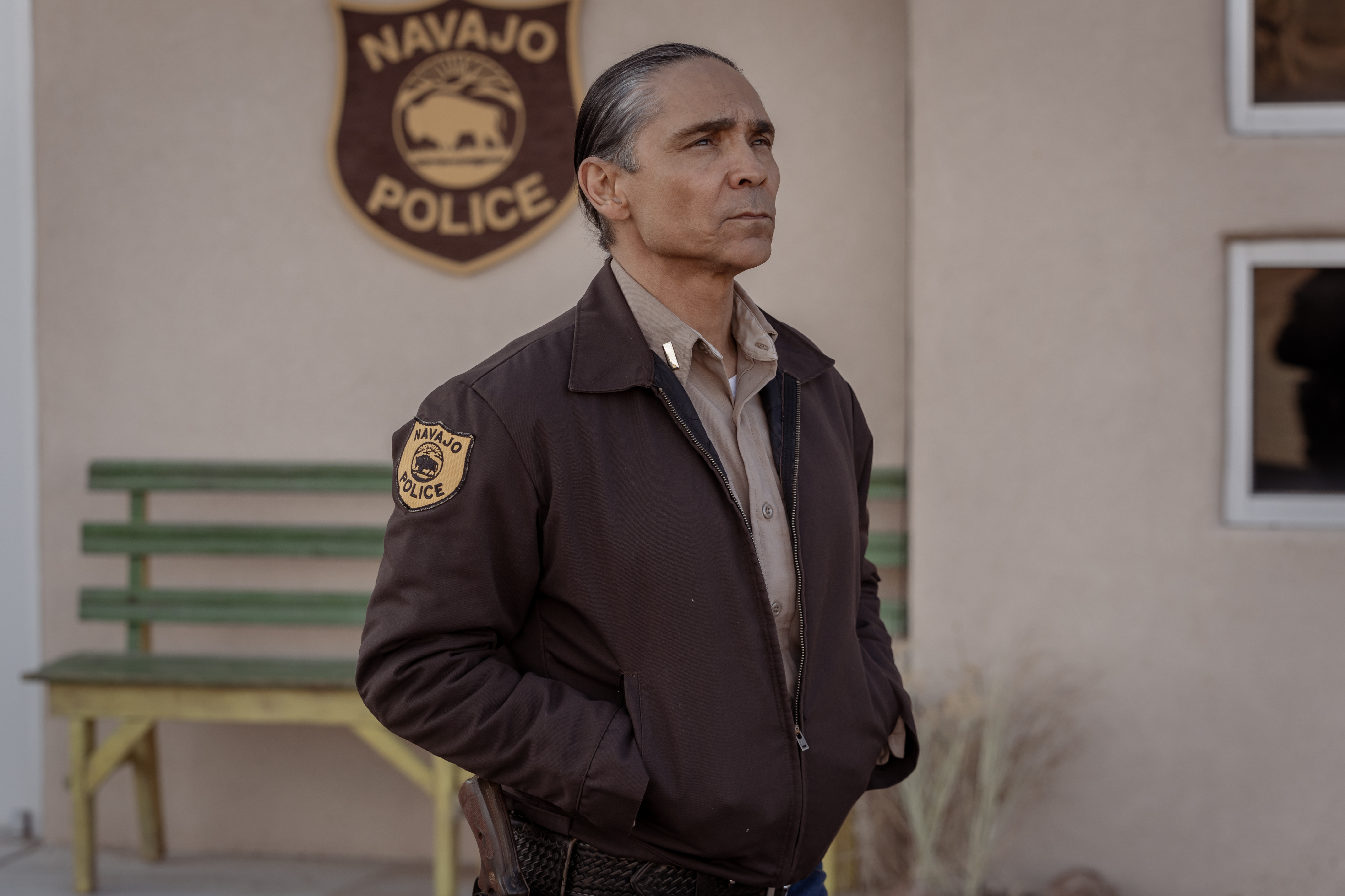 Zahn McClarnon as Joe Leaphorn - Dark Winds _ Season 2, Episode 3