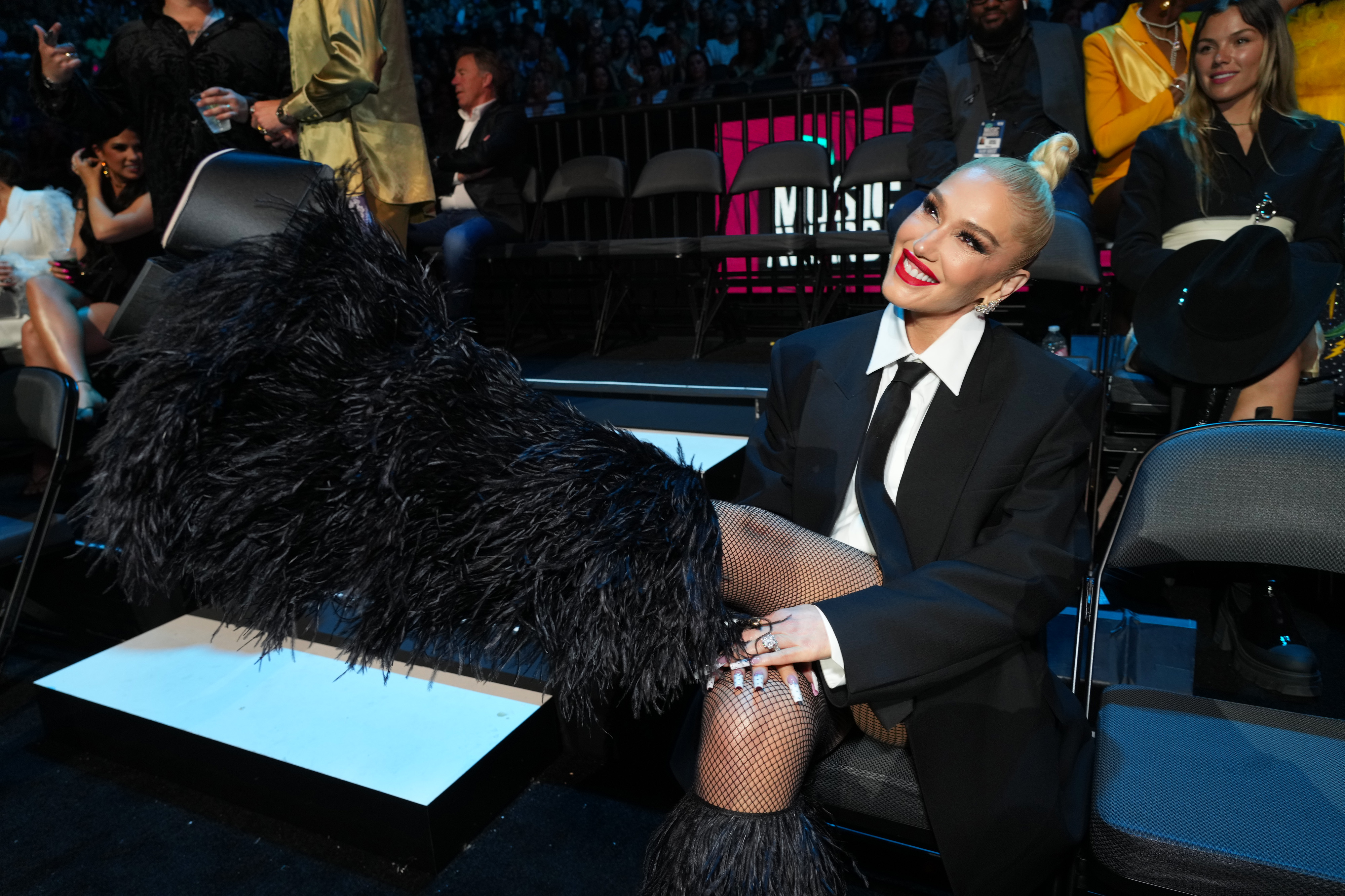 AUSTIN, TEXAS - APRIL 02: Gwen Stefani attends the 2023 CMT Music Awards at Moody Center on April 02, 2023 in Austin, Texas. 
