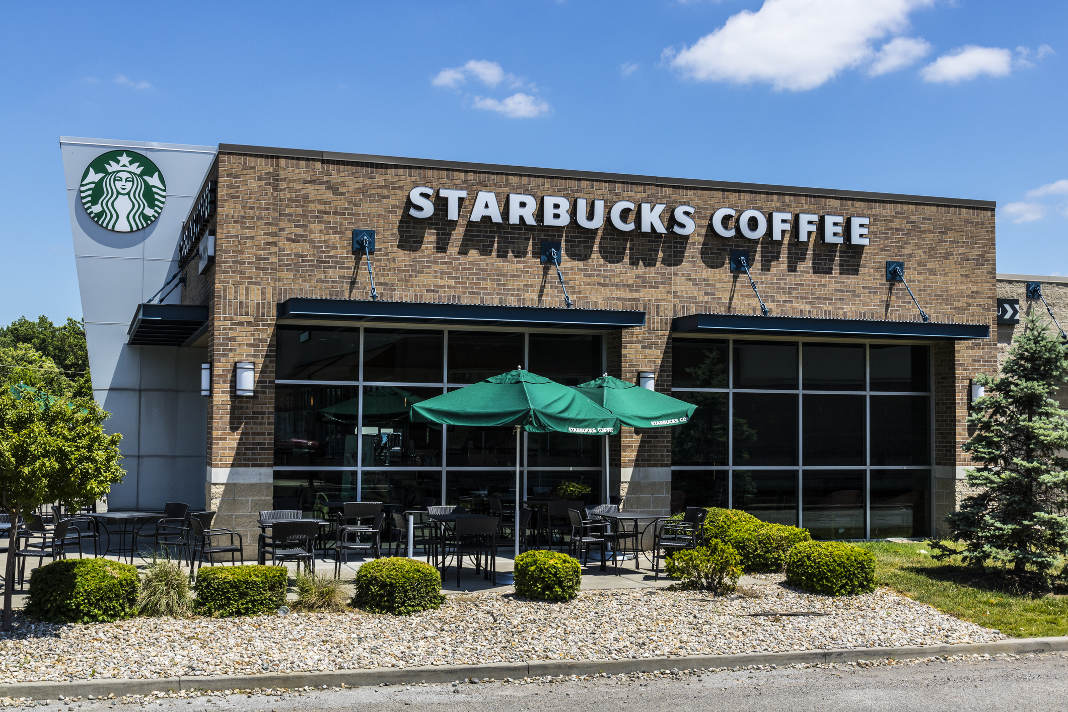 Indianapolis - Circa June 2017: Starbucks Retail Coffee Store. Starbucks Inclusion Academy prepares people with disabilities for retail jobs XIII