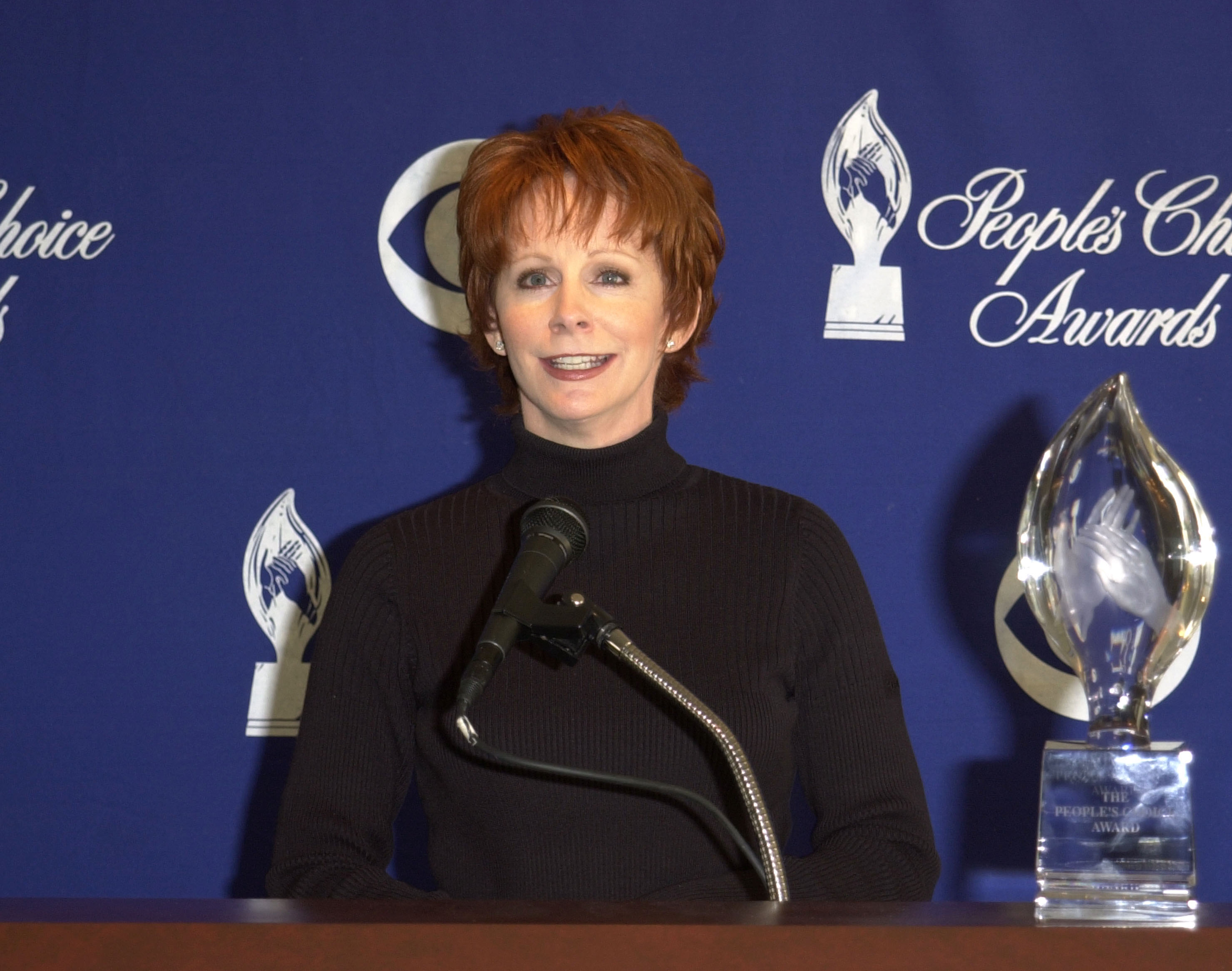 Reba McEntire at the 28th People Choice Awards Nominations