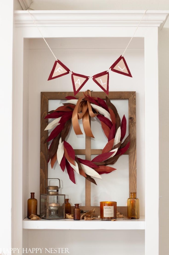 Felt wreath