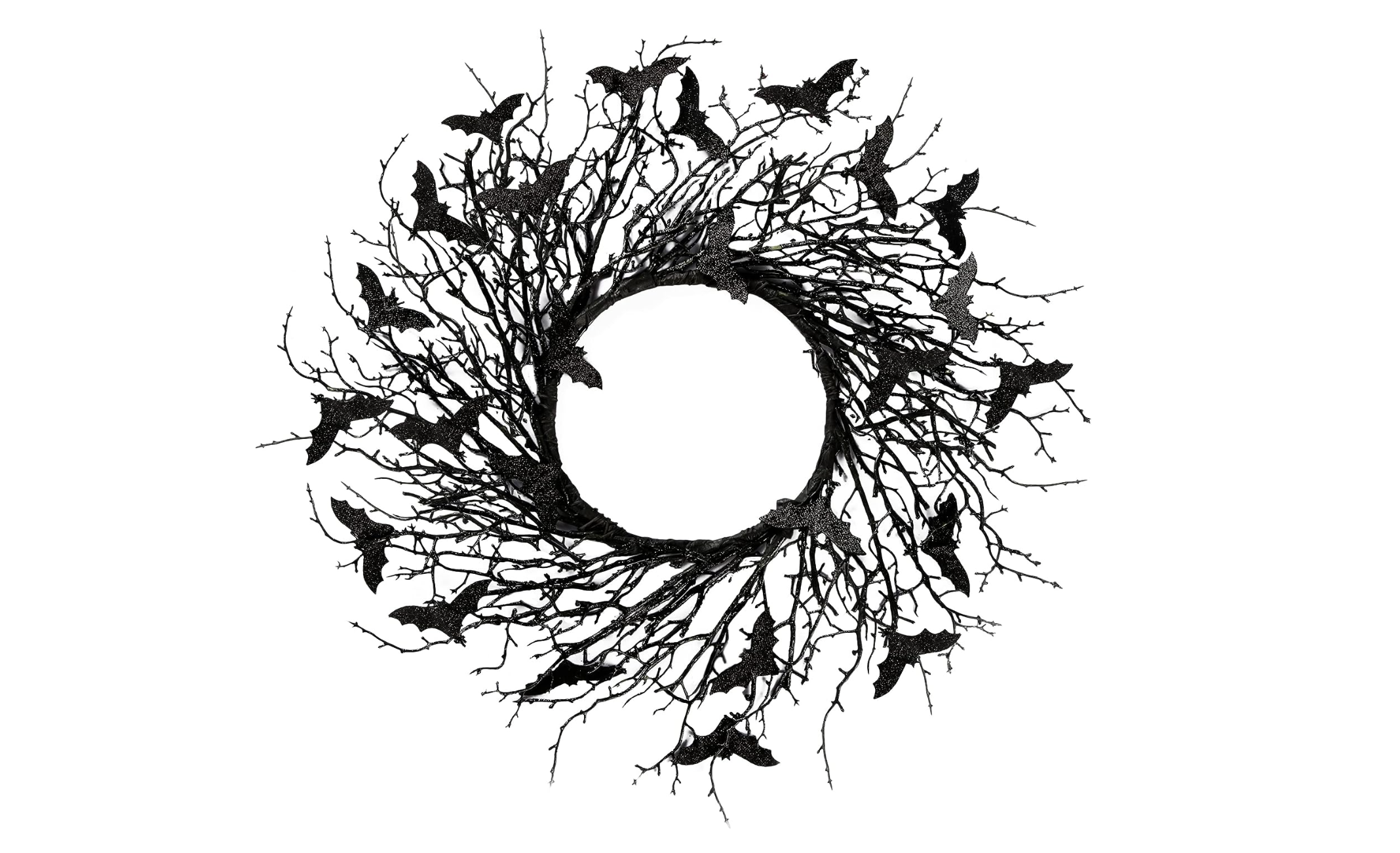 Visbabclub Artificial Halloween Wreath