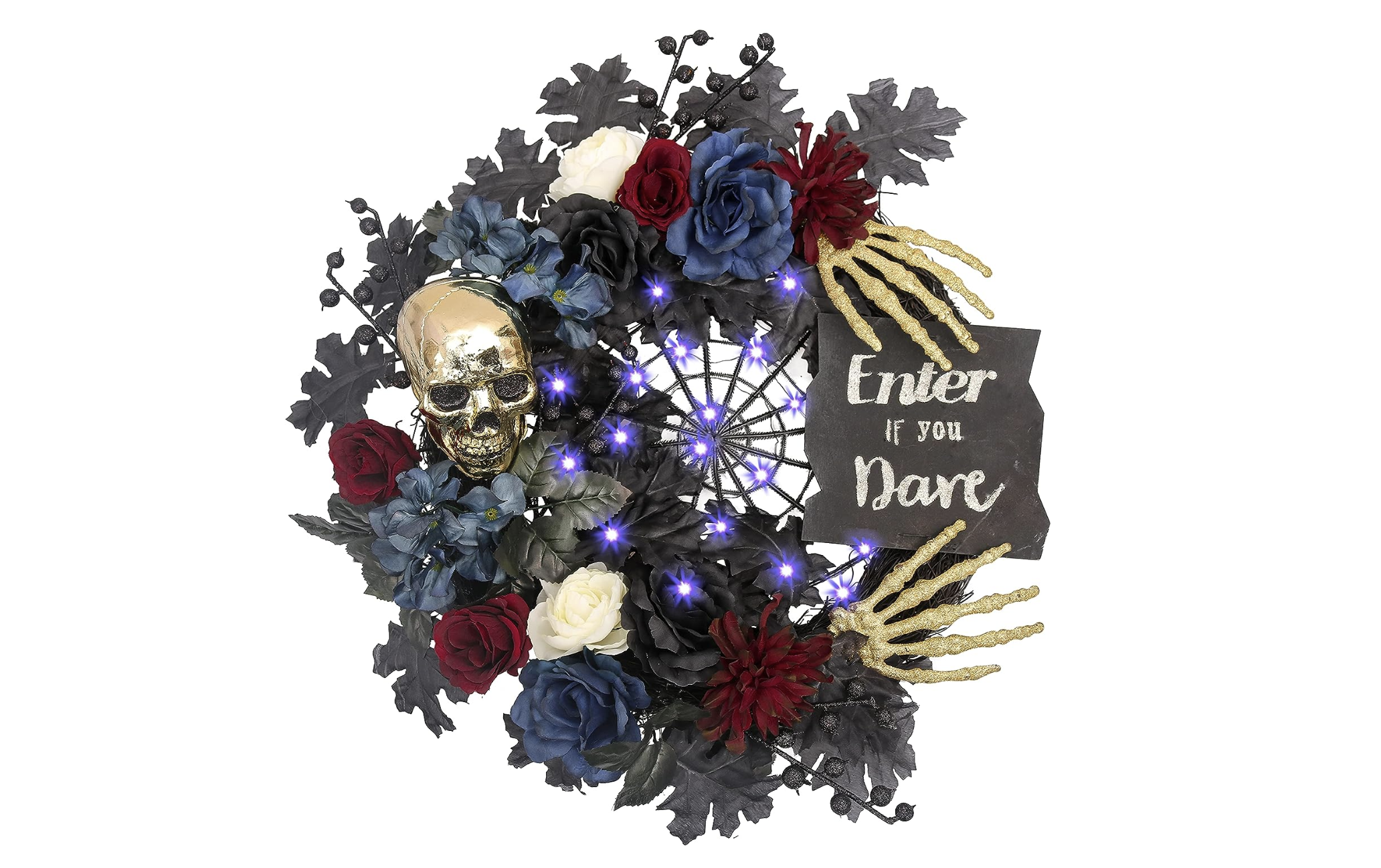 Skull Halloween Wreath
