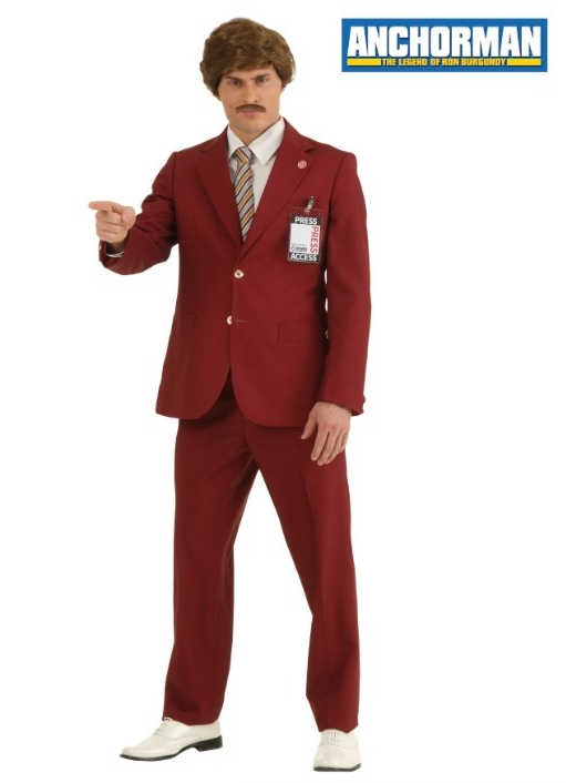 Ron Burgundy costume