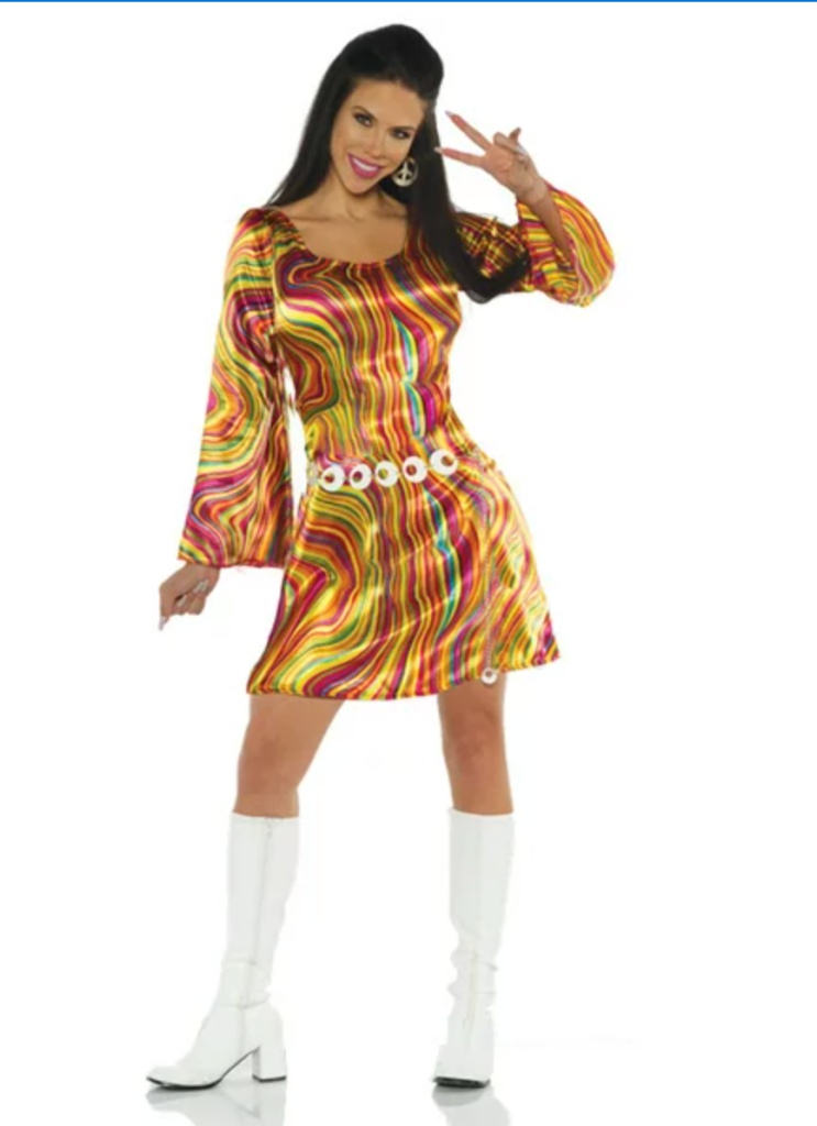 A Go-Go girl costume