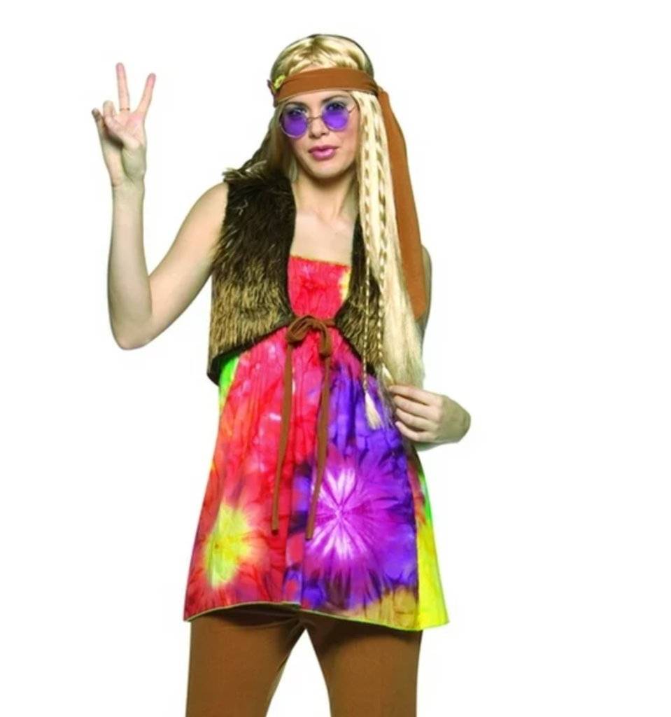 Tie-dye costume