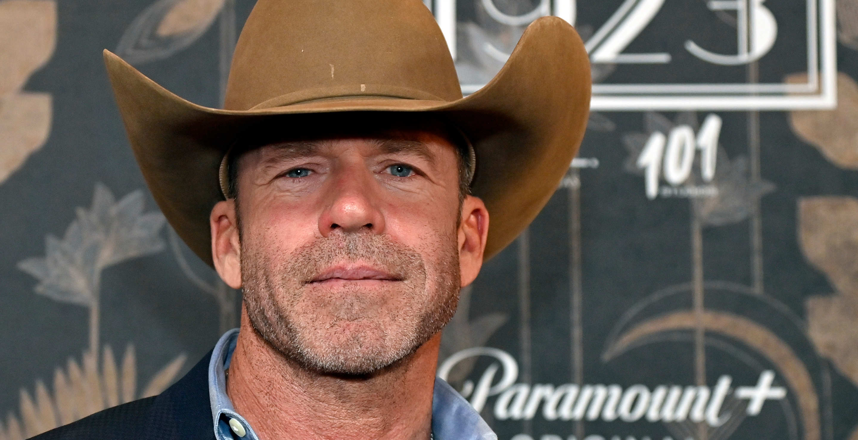 Taylor Sheridan attends the "1923" Las Vegas premiere screening the Encore Theater at Wynn Las Vegas on December 03, 2022 in Las Vegas, Nevada
