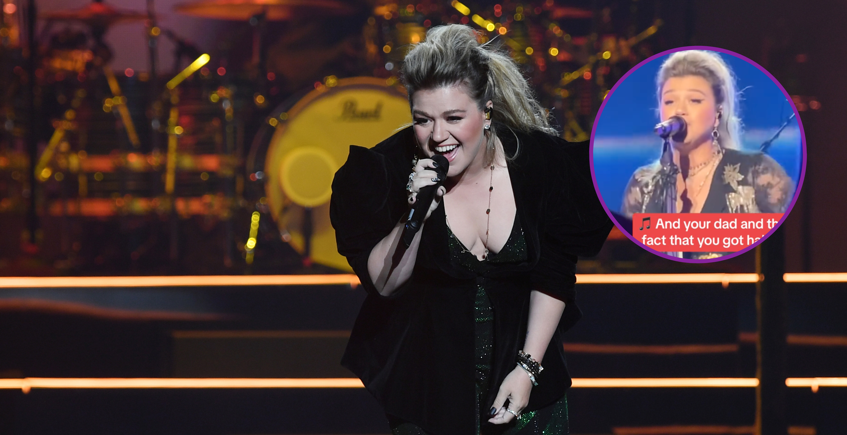 Kelly Clarkson performs during her show chemistry...An Intimate Night with Kelly Clarkson at Bakkt Theater at Planet Hollywood Las Vegas Resort & Casino on July 28, 2023 in Las Vegas