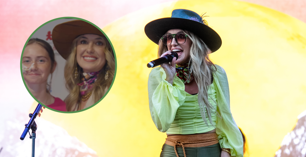 CHICAGO, ILLINOIS - AUGUST 03: Lainey Wilson performs during Lollapalooza at Grant Park on August 03, 2023 in Chicago, Illinois and screengrab via Instagram.