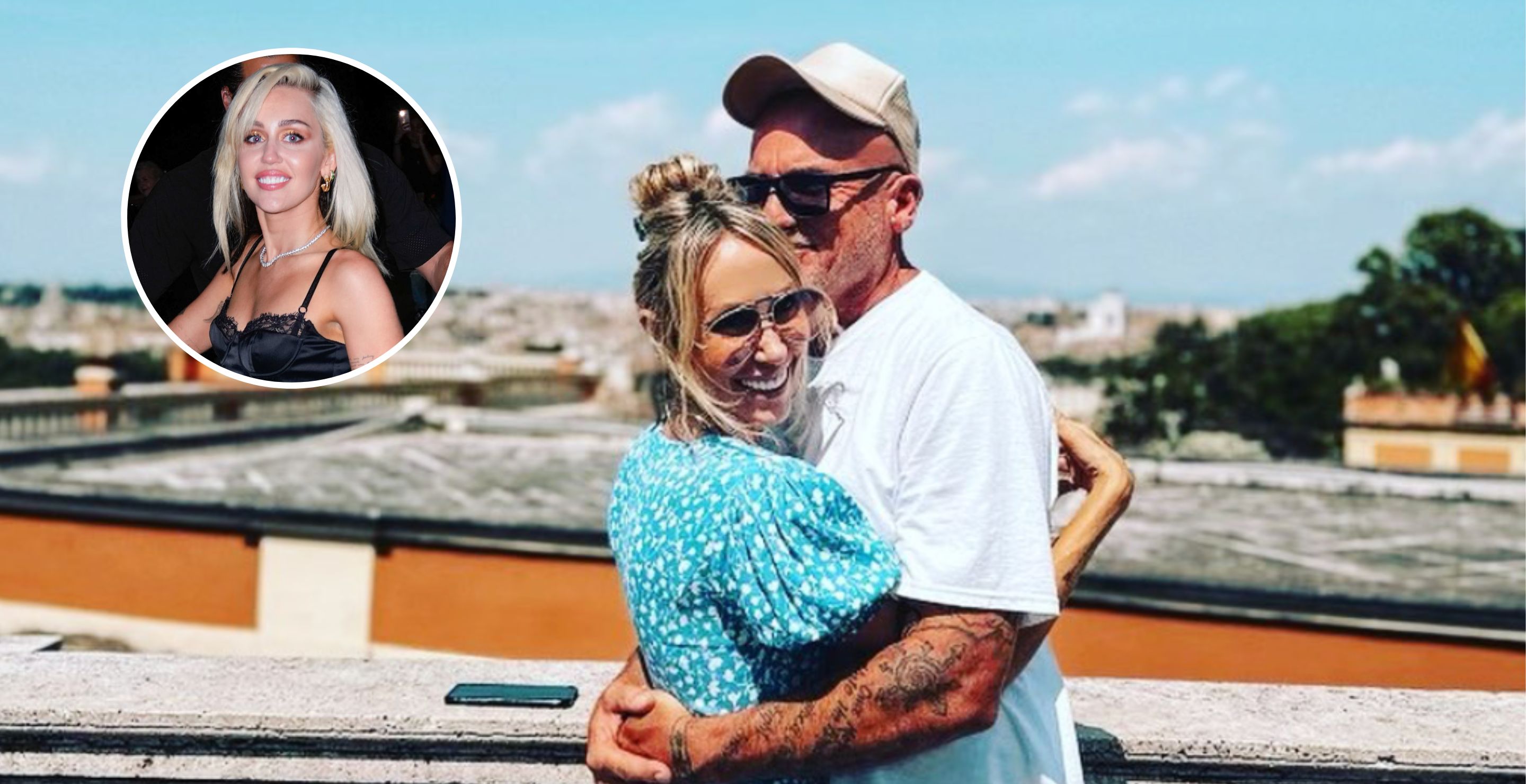 Tish Cyrus and Dominic Purcell