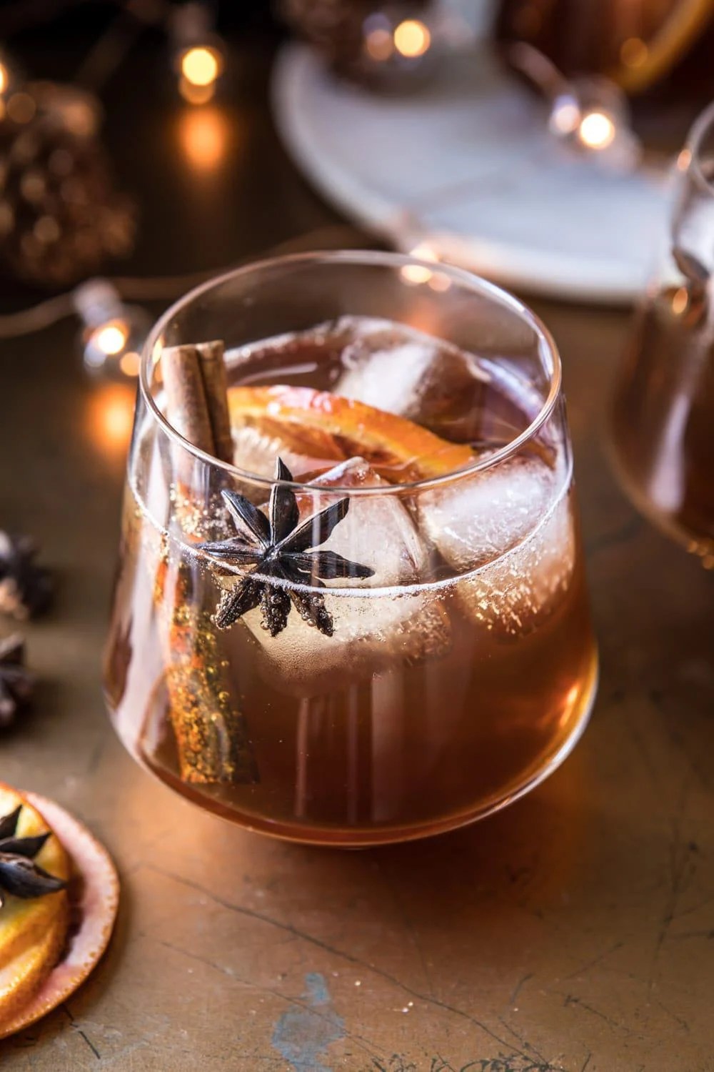 Half Baked Harvest Recipe for a vanilla chai old fashioned
