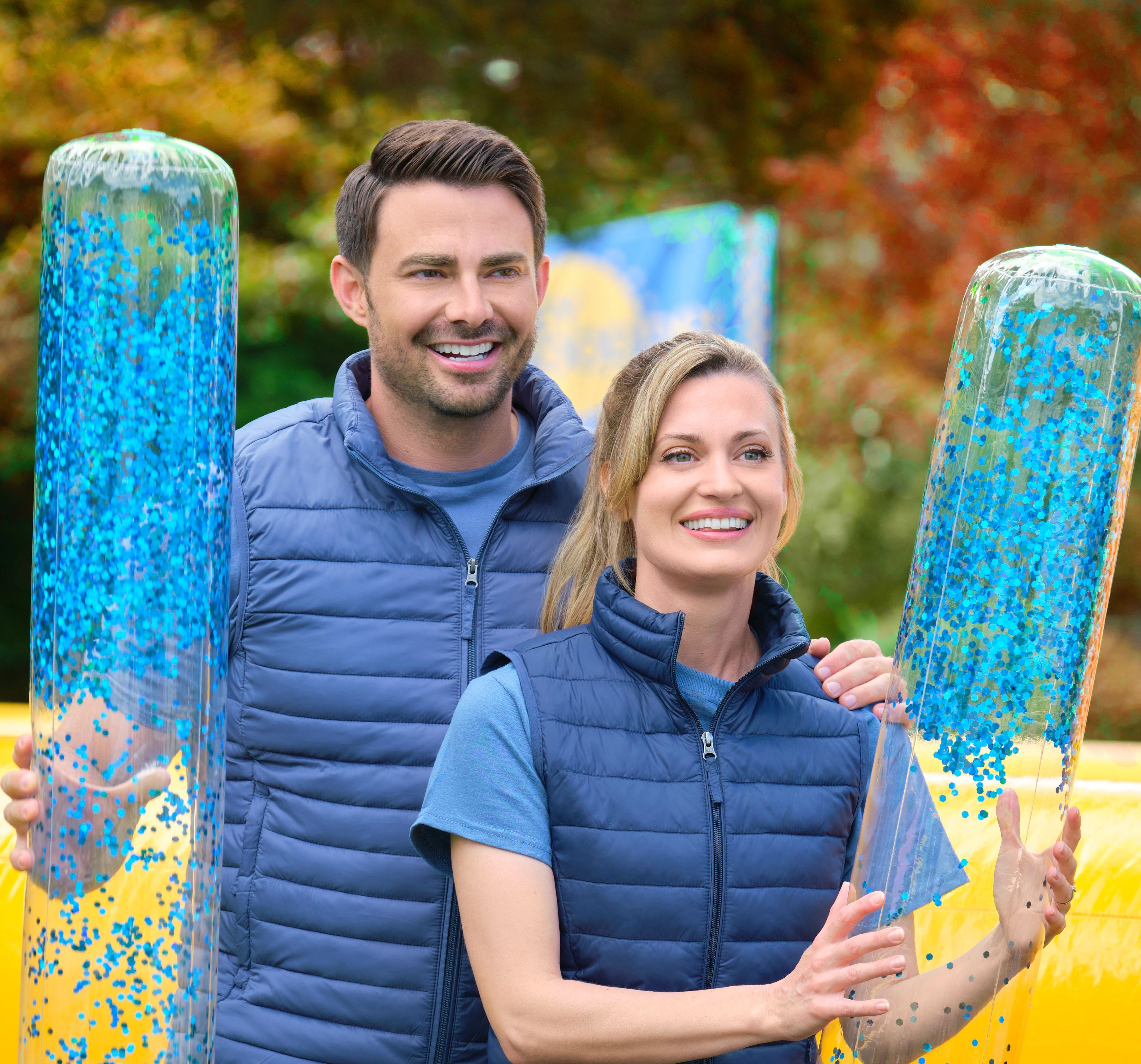 Jonathan Bennett and Brooke D'Orsay star in Hallmark's "Wedding of a Lifetime."