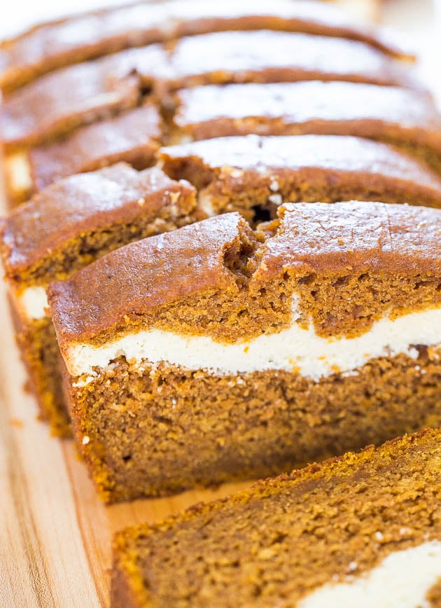 https://www.averiecooks.com/cream-cheese-filled-pumpkin-bread