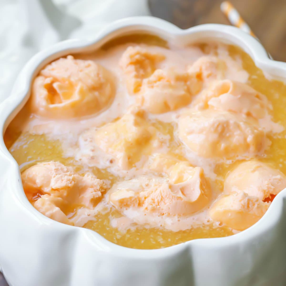Lil' Luna's recipe for orange sherbet Halloween punch