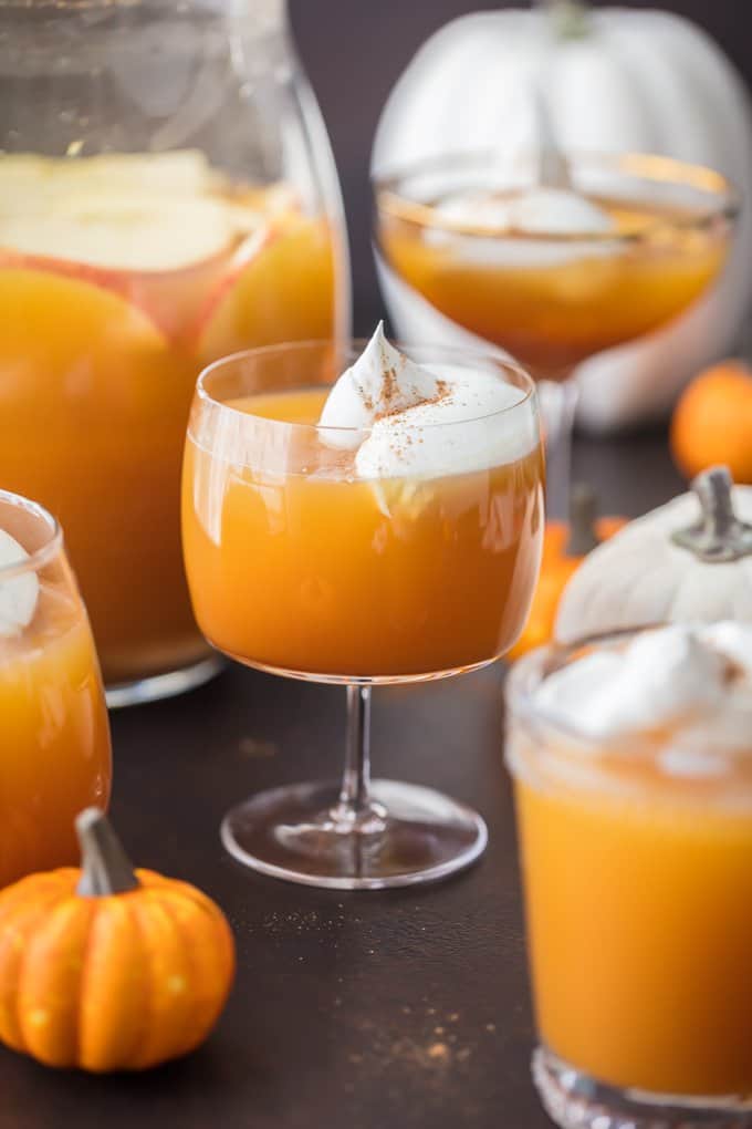 The Cookie Rookie's recipe for spiked pumpkin pie punch