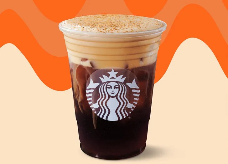 Starbucks Pumpkin Cream Cold Brew