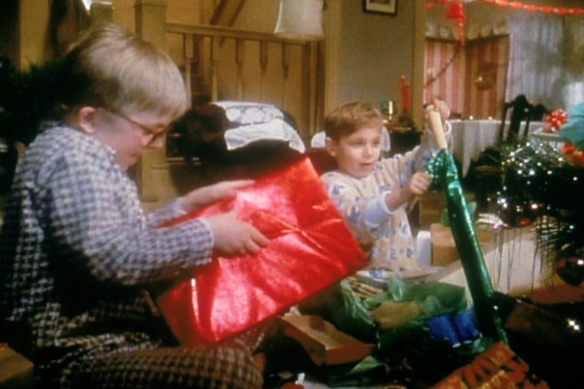 A Christmas Story movie house interior