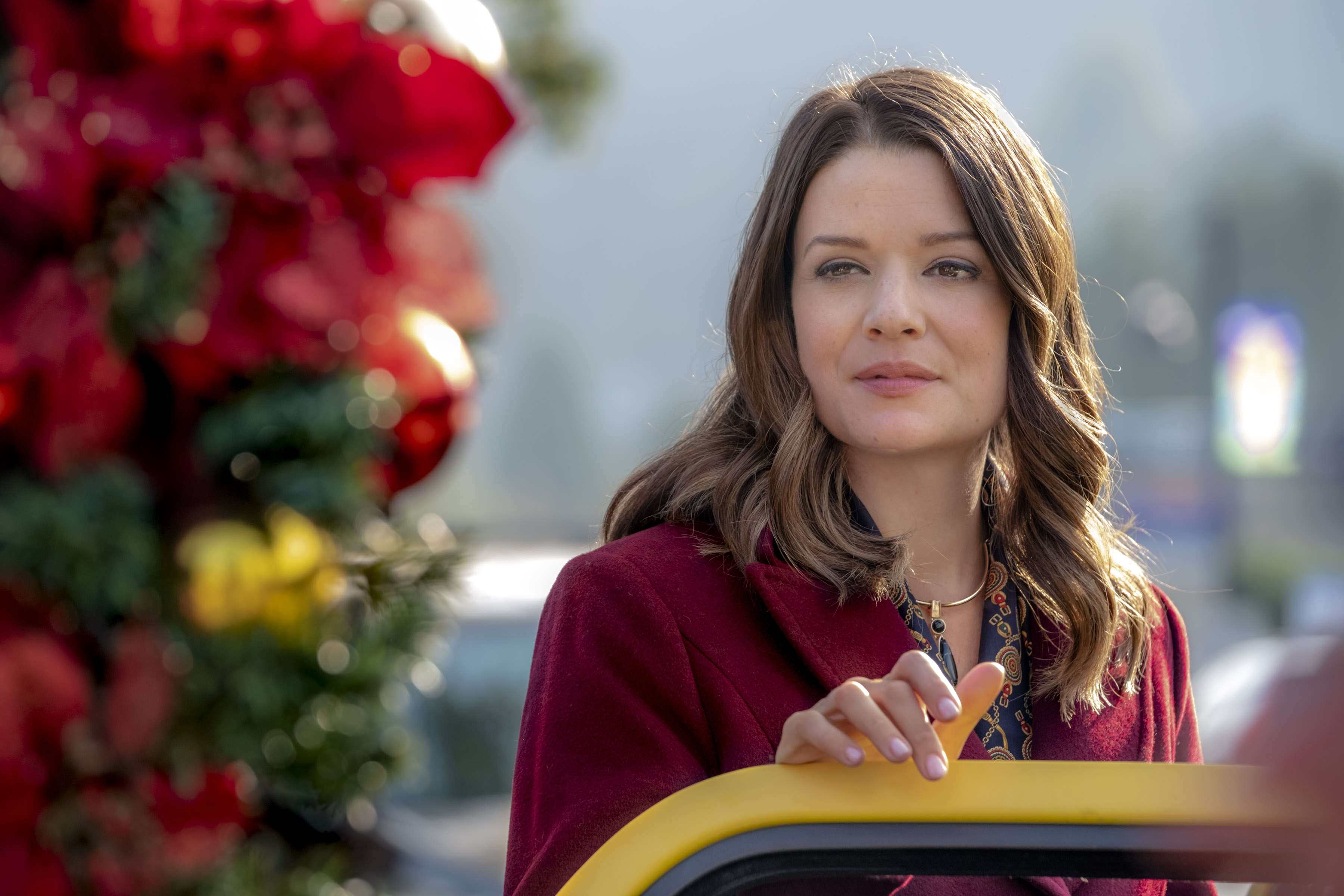 Kimberly Sustad in Hallmark's 'A Godwink Christmas'