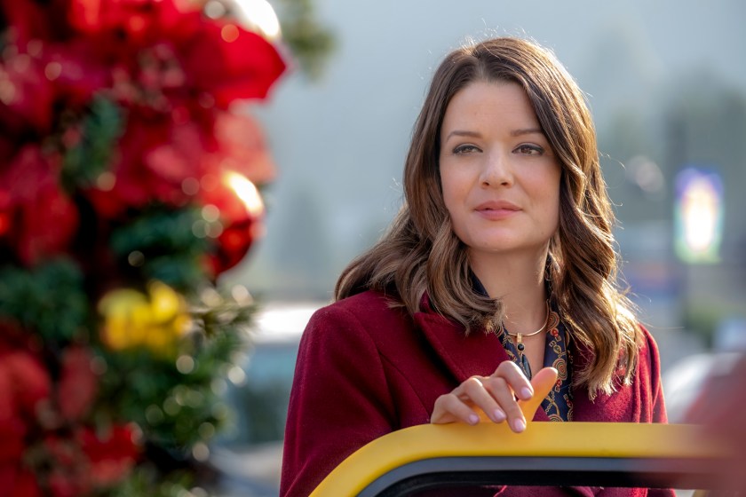 Kimberly Sustad in Hallmark's 'A Godwink Christmas'