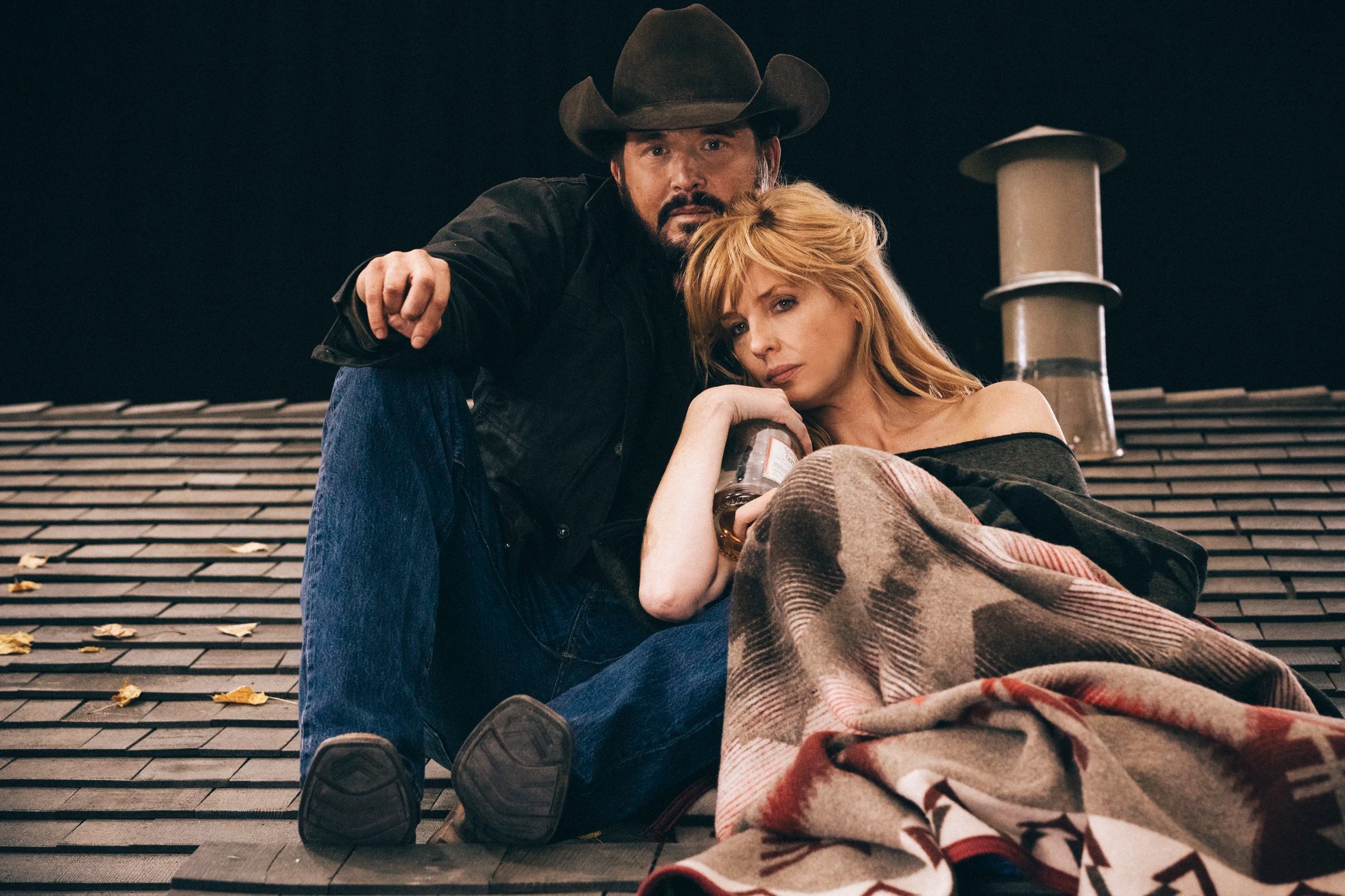 Cole Hauser as Rip Wheeler and Kelly Reilly as Beth Dutton in 'Yellowstone' Season 2, Episode 7