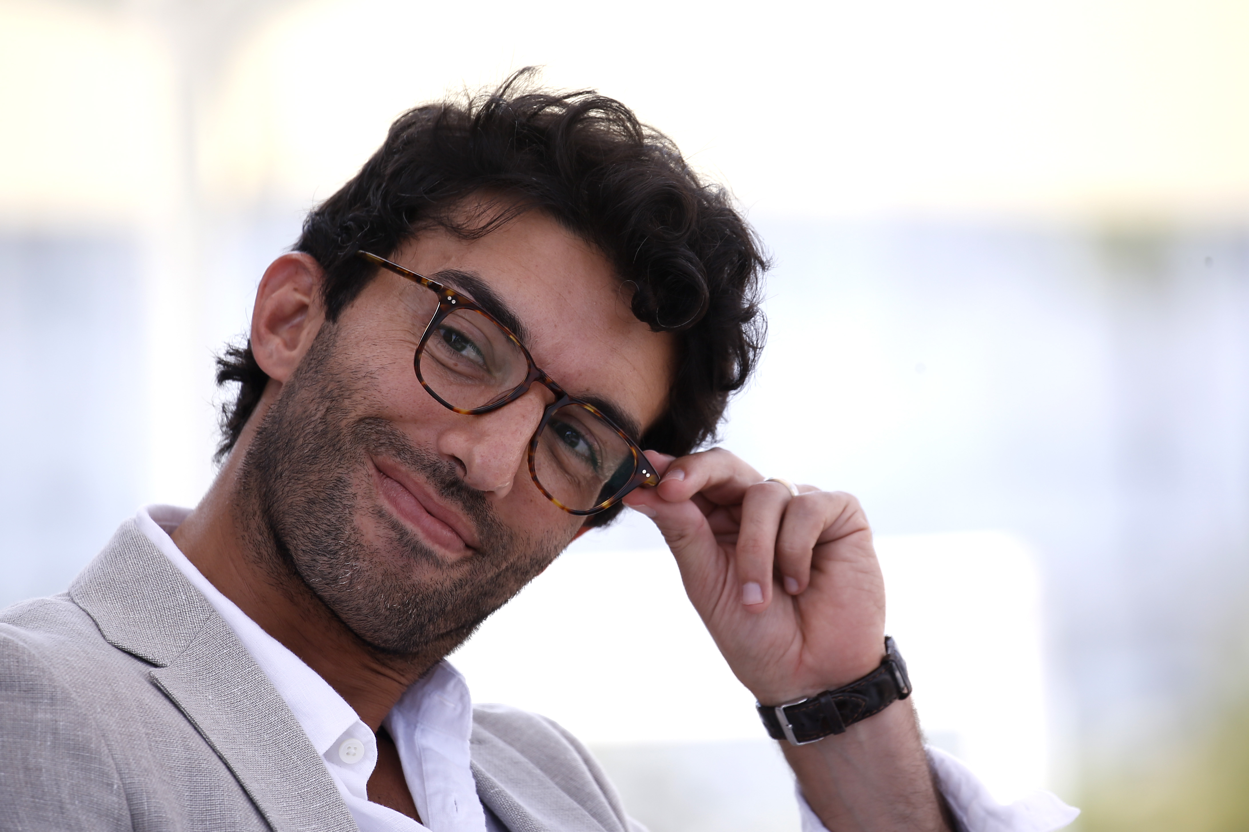 CANNES, FRANCE - JUNE 18: Actor Justin Baldoni speaks on stage at during the P&G session at the Cannes Lions 2019 : Day Two on June 18, 2019 in Cannes, France. 