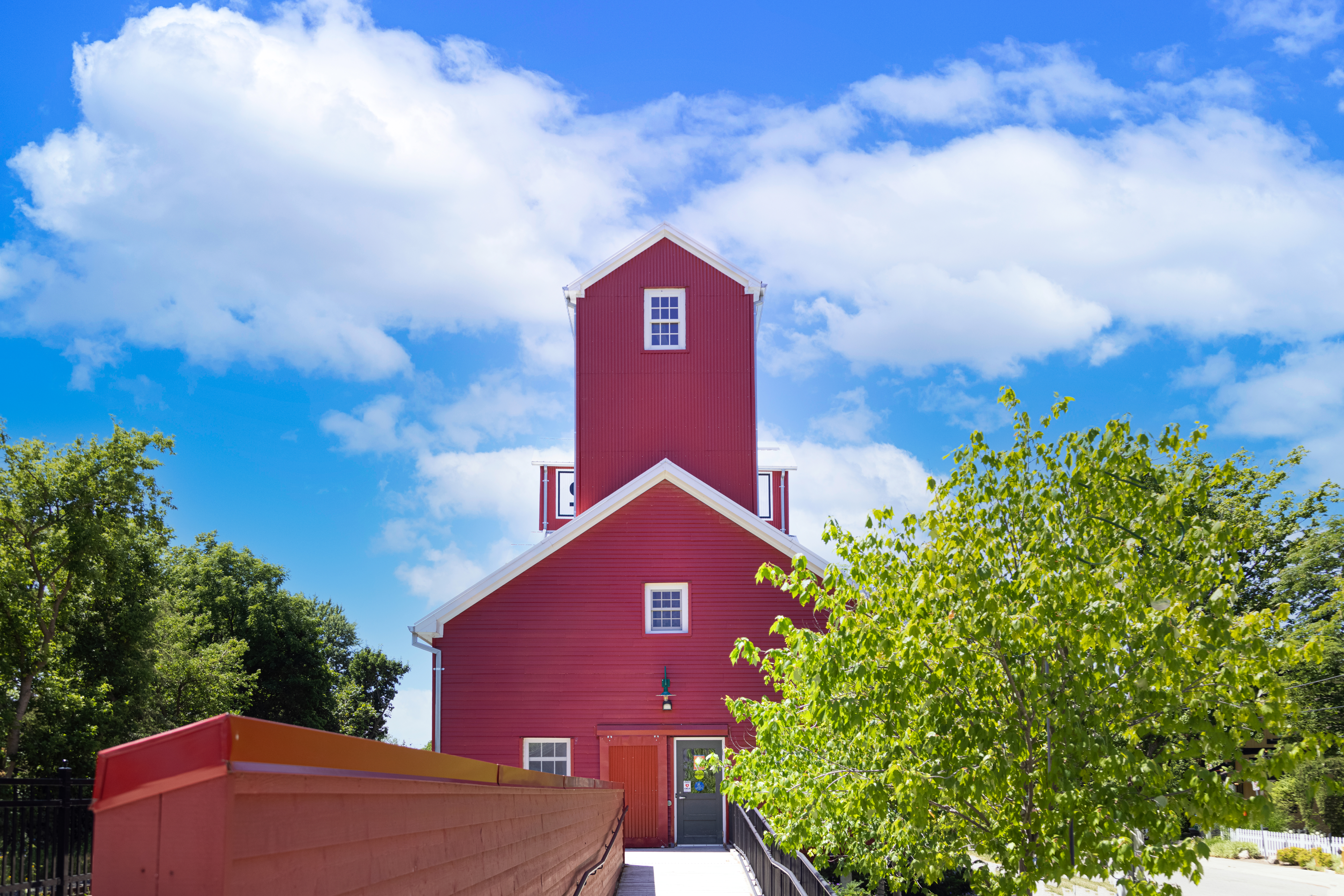 Scenic travel destination Unionville village and old town in Markham Ontario.