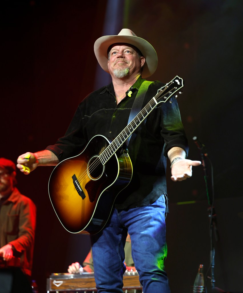 Pat Green performs at the Ryman Auditorium on March 02, 2023 in Nashville, Tennessee. 