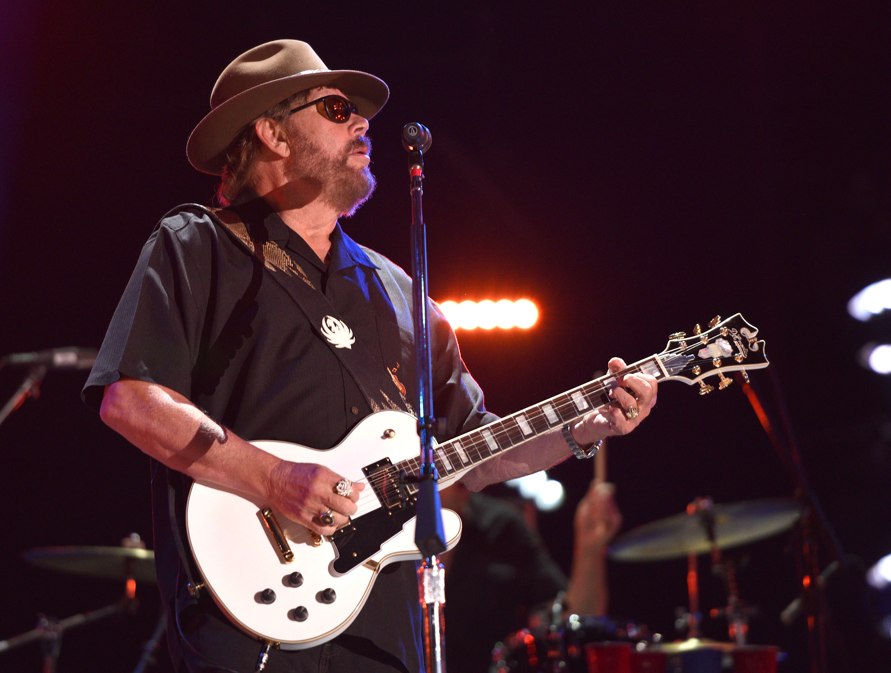 NASHVILLE, TN - JUNE 10: Hank Williams Jr. performs during the 2016 CMA Music Festival on June 10, 2016 in Nashville, Tennessee. 