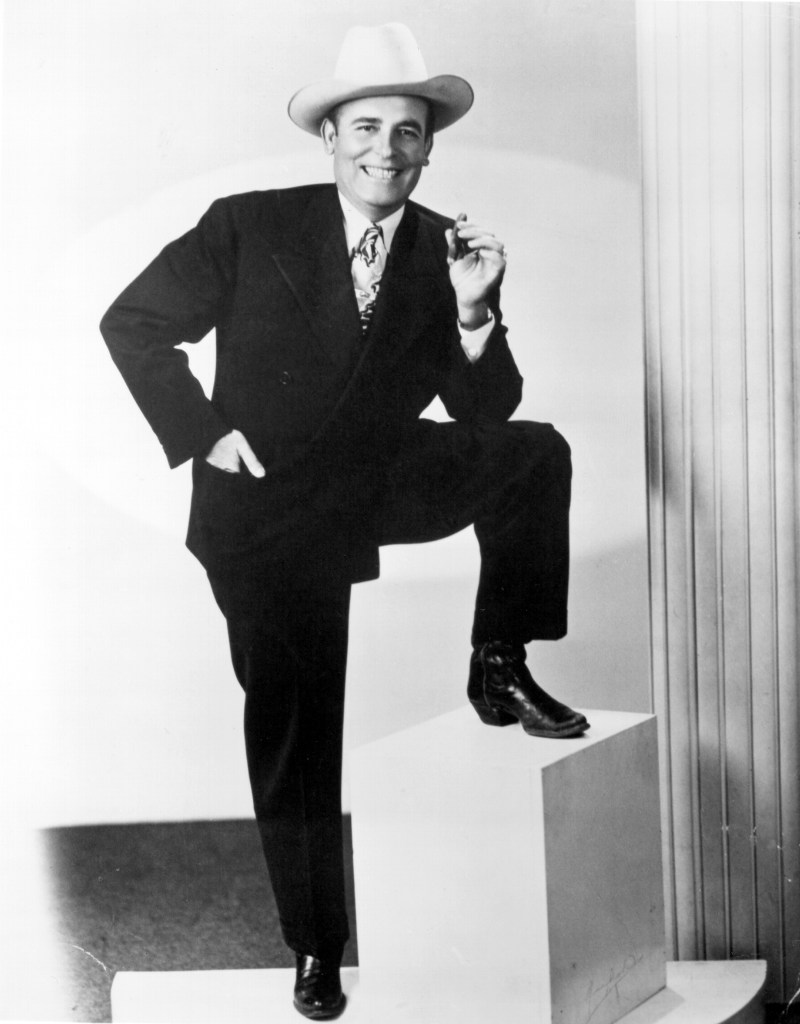 Country swing singer and songwriter Bob Wills poses for a portrait circa 1940. 