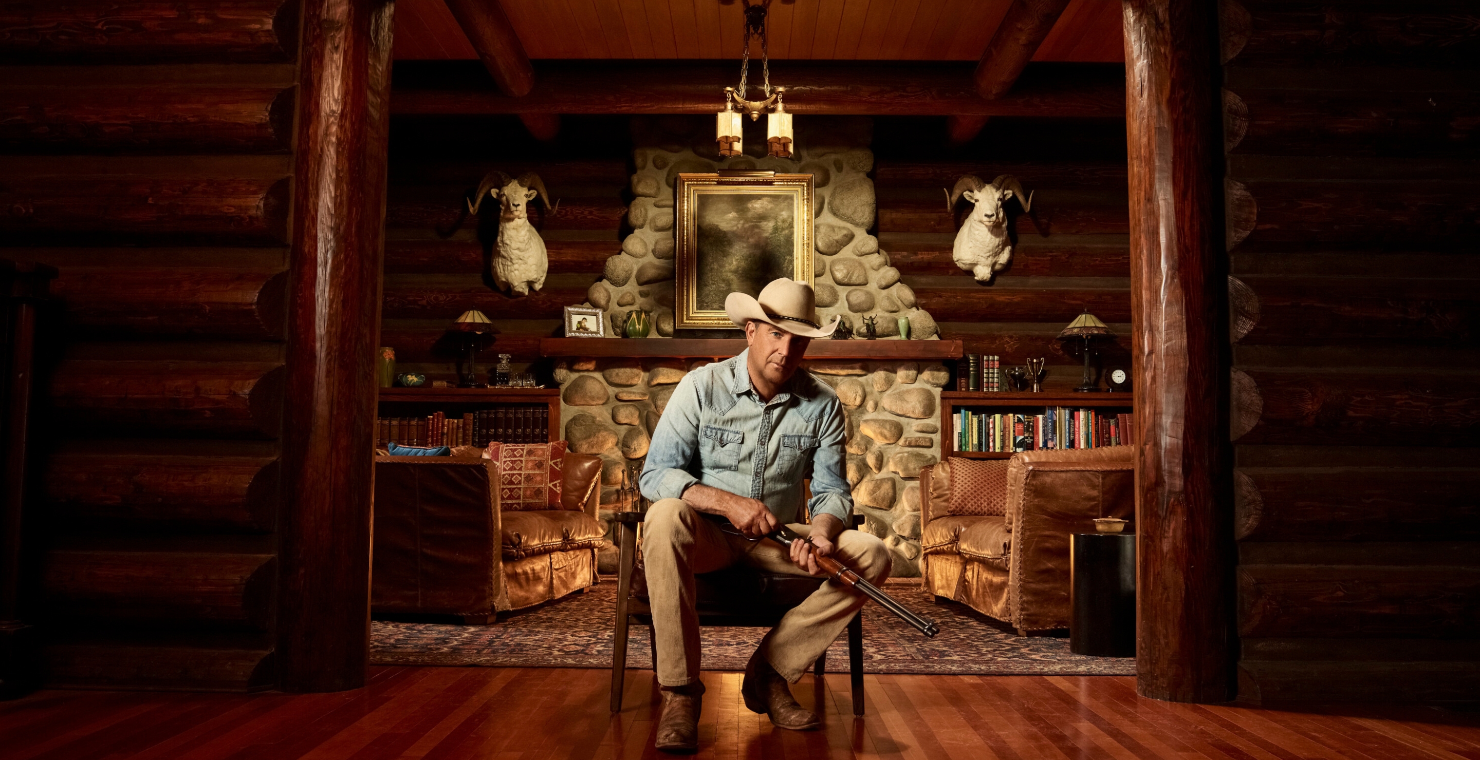 Kevin Costner as John Dutton in Yellowstone Season 1