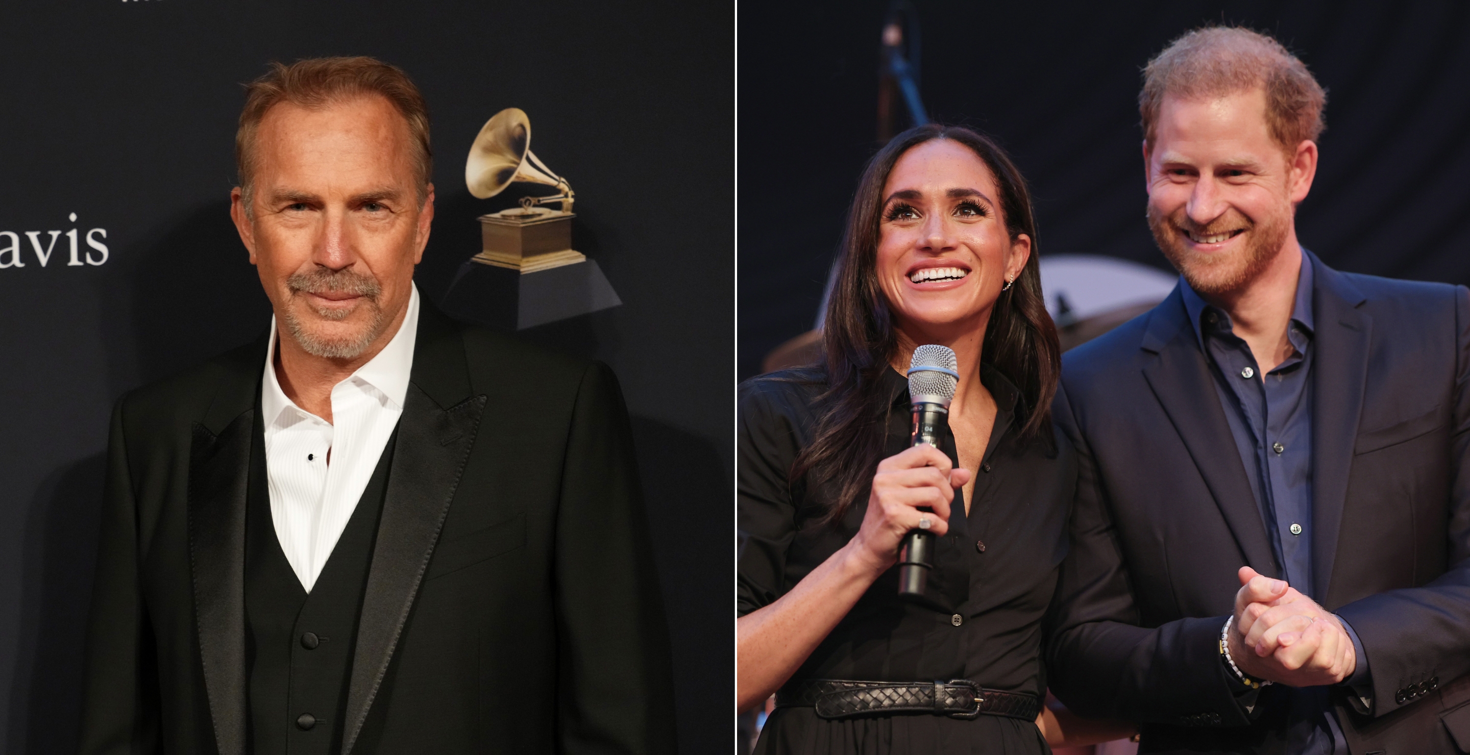 Kevin Costner Meghan Markle and Prince Harry design