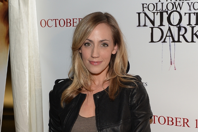 Zibby Allen arrives at the premiere of "I Will You Into The Dark" at the Landmark Theater on October 8, 2013 in Los Angeles, California.
