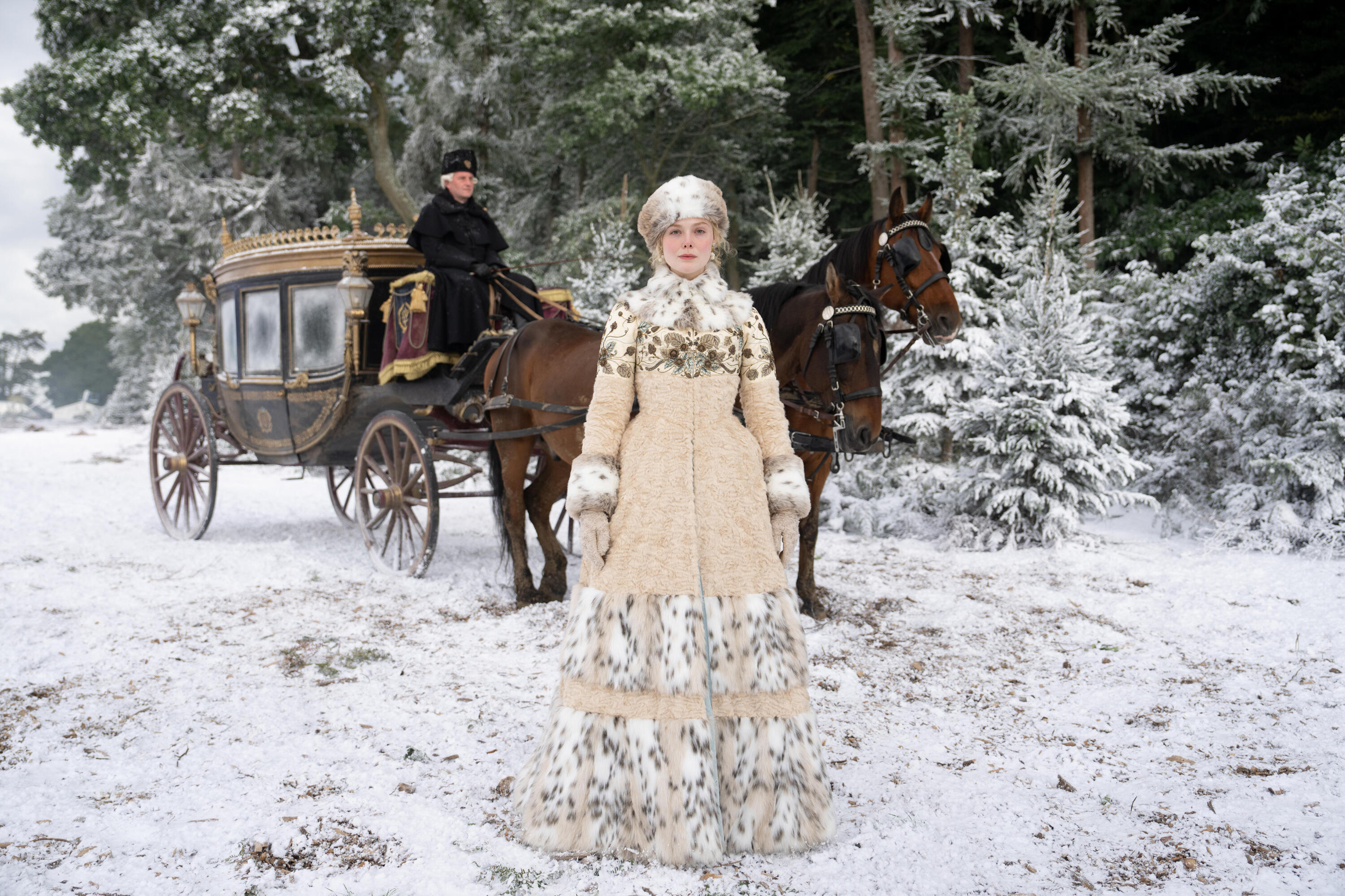 Elle Fanning in Hulu's The Great