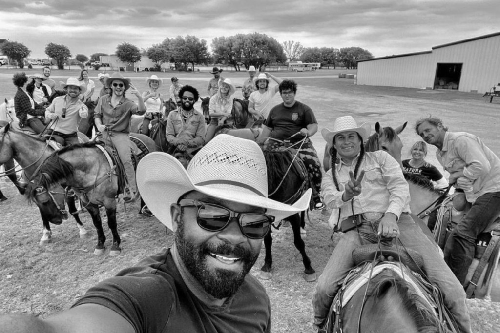 'Yellowstone' stars filming at Bosque Ranch