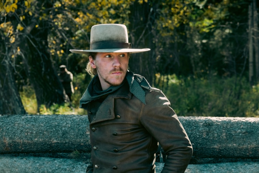 Daniel Webber as Jesse Evans in Billy the Kid Season 1. 