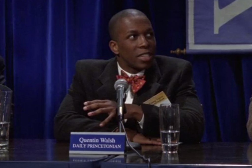 Leslie Odom Jr. guest starring on "Gilmore Girls."