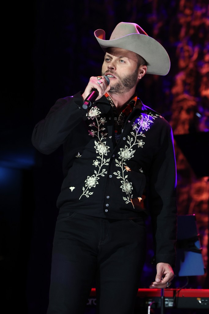NASHVILLE, TENNESSEE - OCTOBER 22: (EDITORIAL USE ONLY) Charley Crockett performs onstage during the Class of 2023 Medallion Ceremony at Country Music Hall of Fame and Museum on October 22, 2023 in Nashville, Tennessee