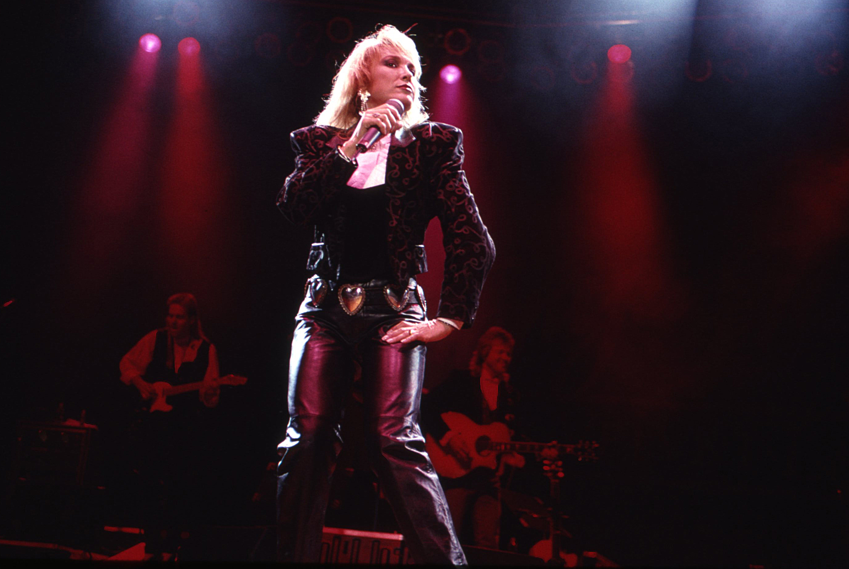 NASHVILLE - 1993: Country singer and songwriter Tanya Tucker performs 1993 in Nashville, Tennessee. 