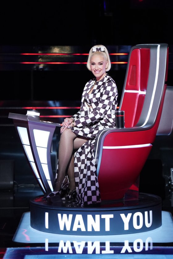 THE VOICE -- "The Blind Auditions Part 4" Episode 2404 -- Pictured: Gwen Stefani --