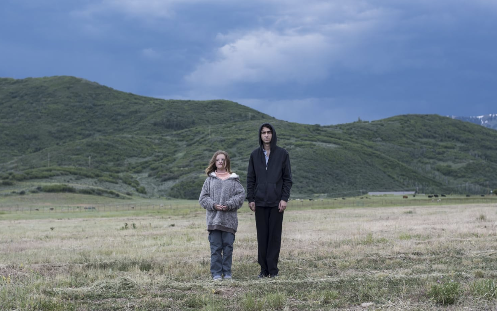 Alex Wolff and Milly Shapiro in Hereditary (2018)