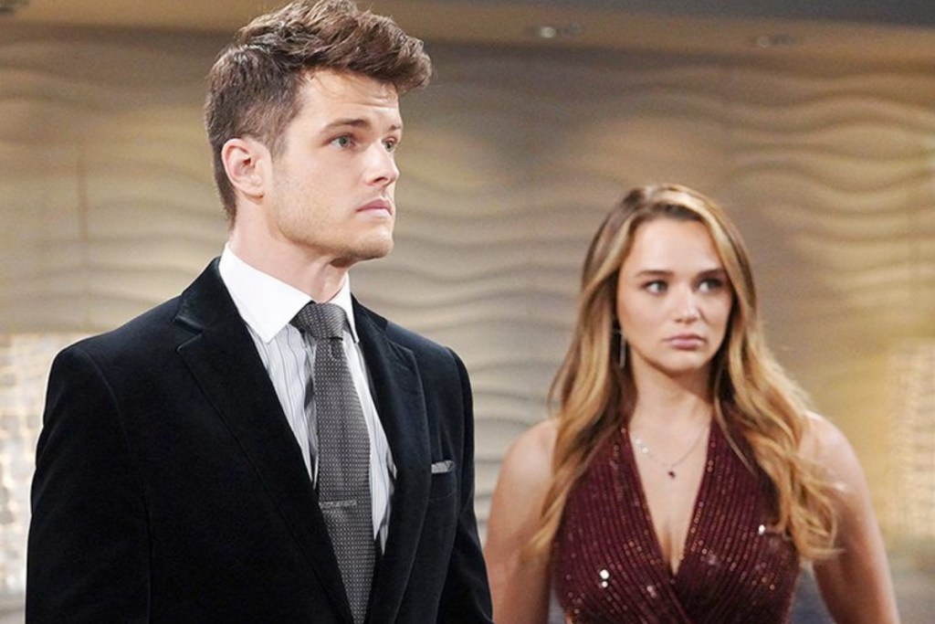 Michael Mealor and Hunter King in 