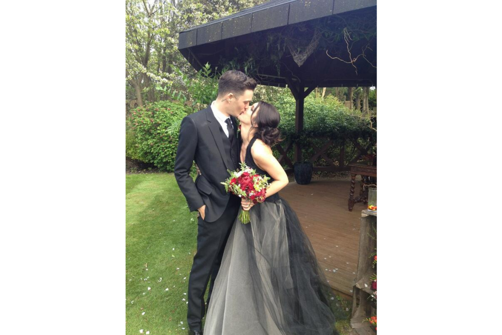Shenae Grimes-Beech wedding photo