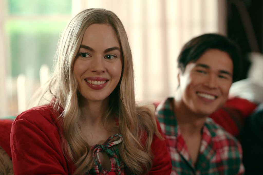 Sarah Dugdale as Lizzie, Kai Bradbury as Denny in episode 512 of Virgin River