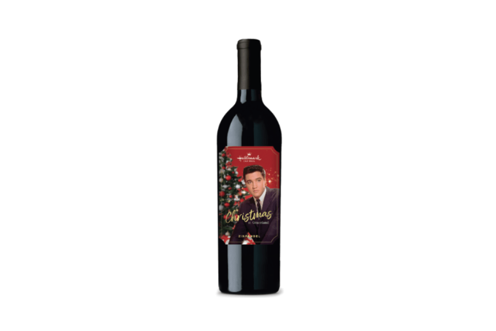 Hallmark wine Christmas at Graceland