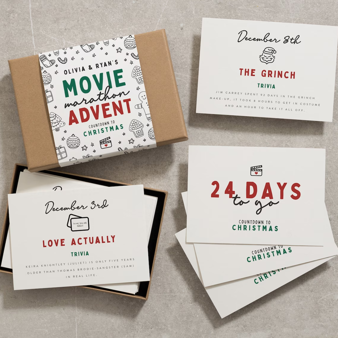 christmas movie advent
